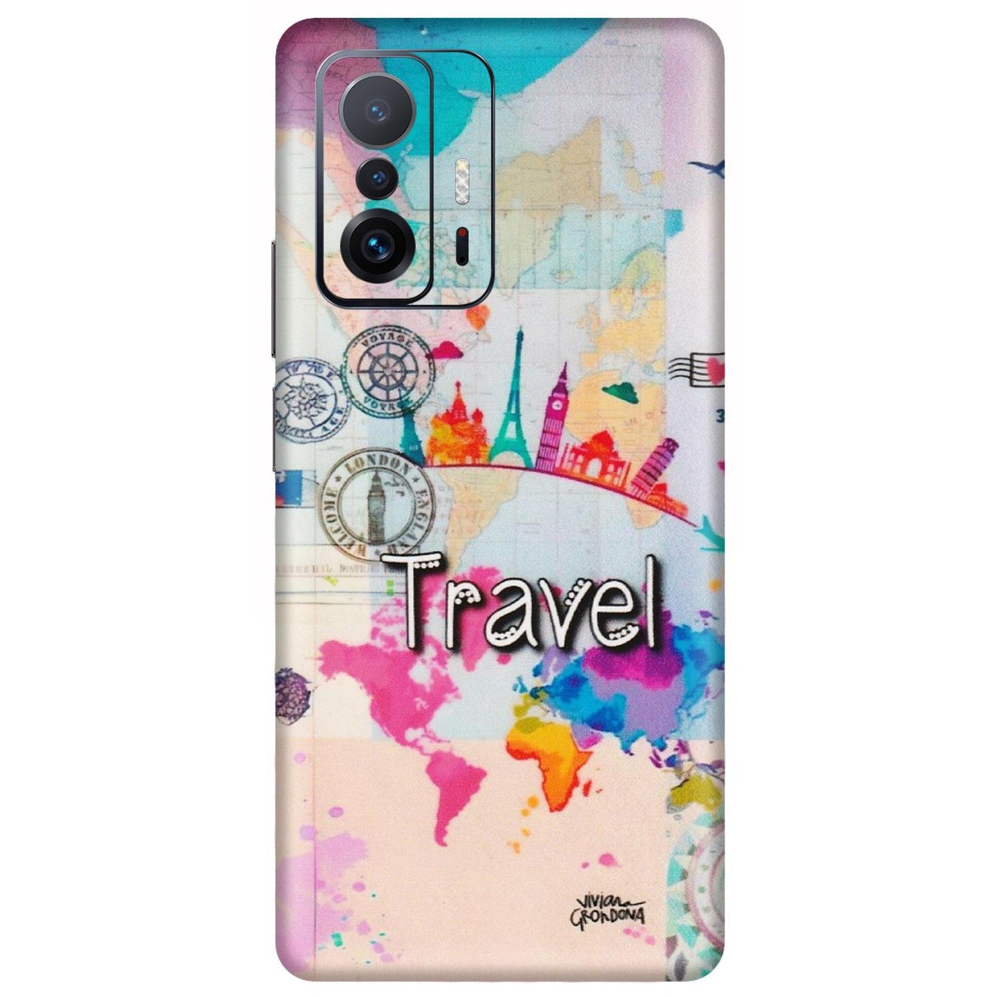 Xiaomi Redmi Phone Skins (All Models) - Travel The Wonders - Matte Finish (M-108) Mi 11 T Pro