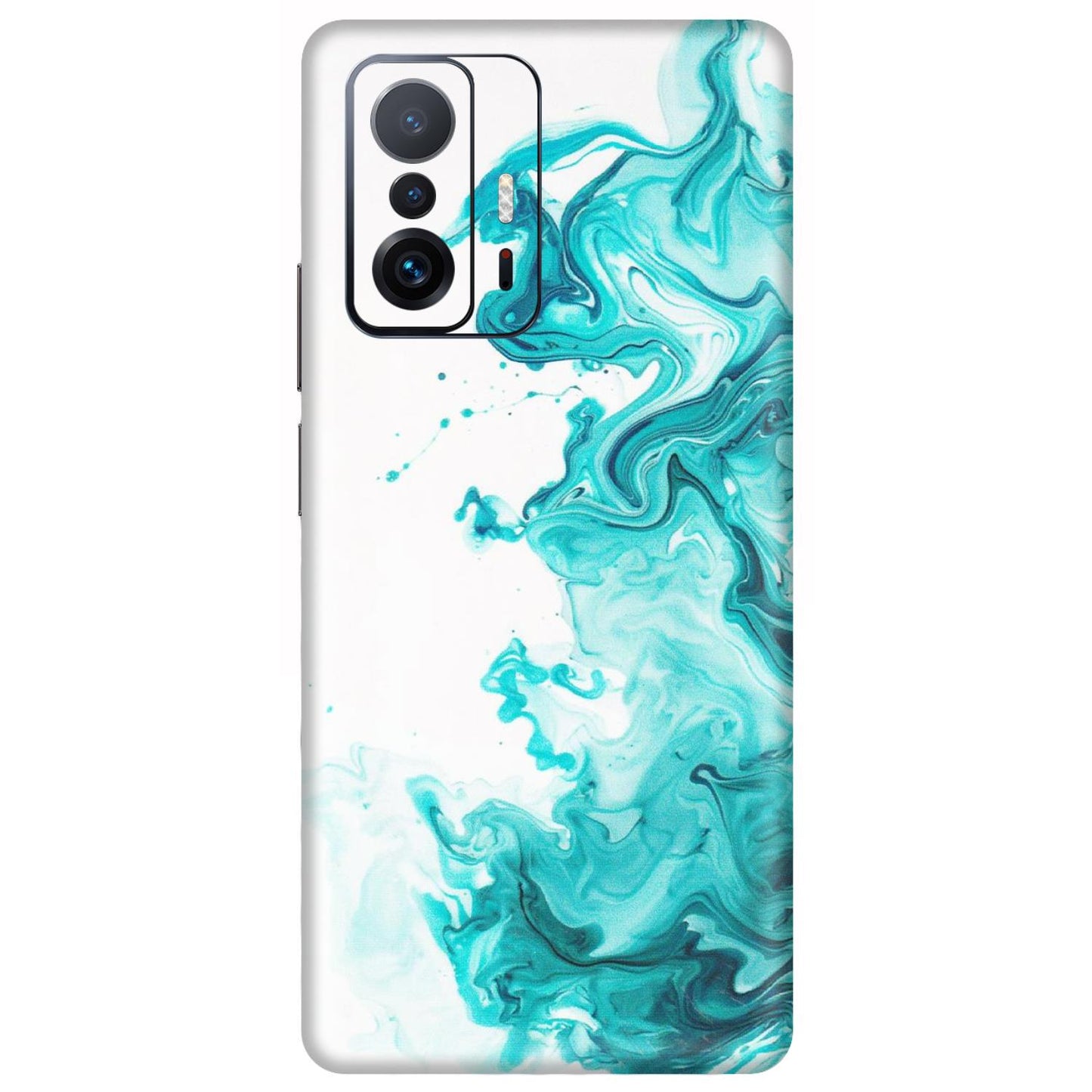 Xiaomi Redmi Phone Skins (All Models) - Sky Blue Abstract Colour - Matte Finish (M-146) Mi 11 T Pro