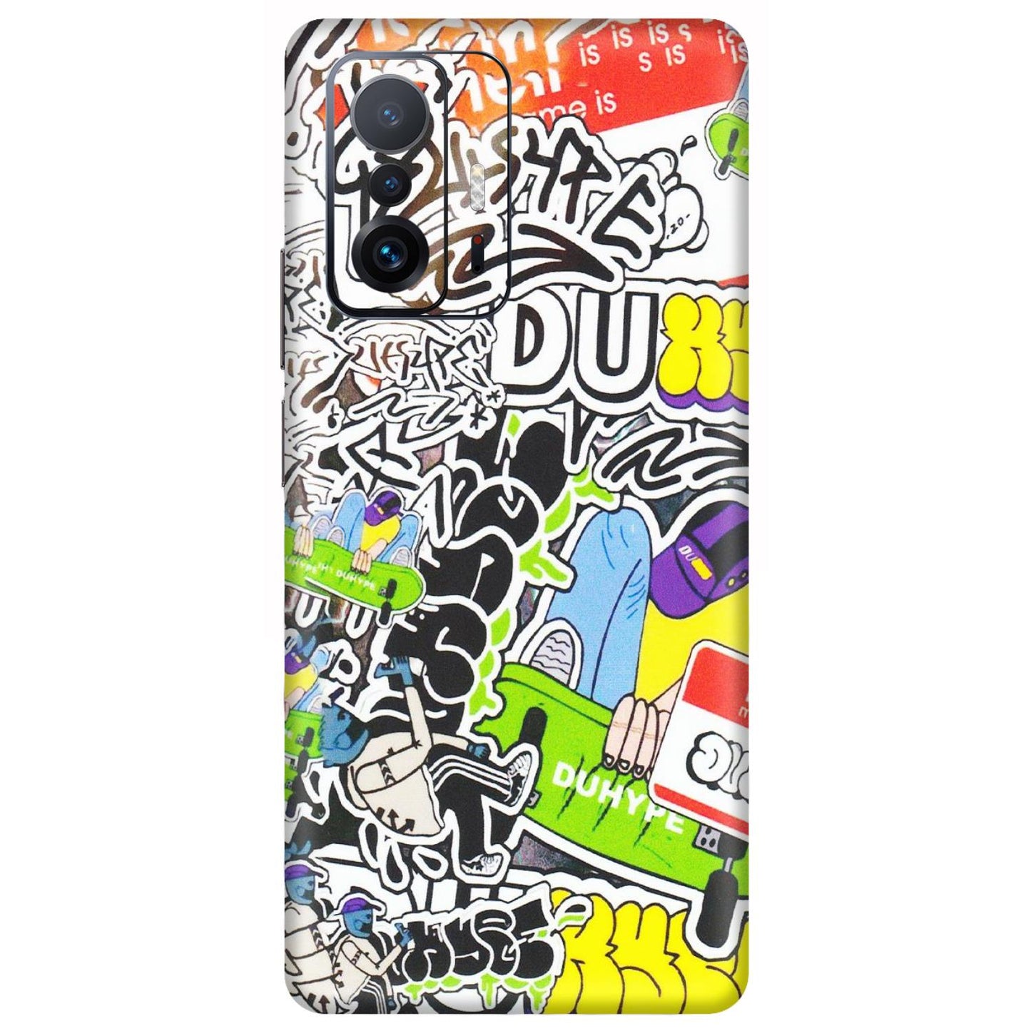 Xiaomi Redmi Phone Skins (All Models) - Dope Graffiti - Matte Finish (M-61) Mi 11 T Pro