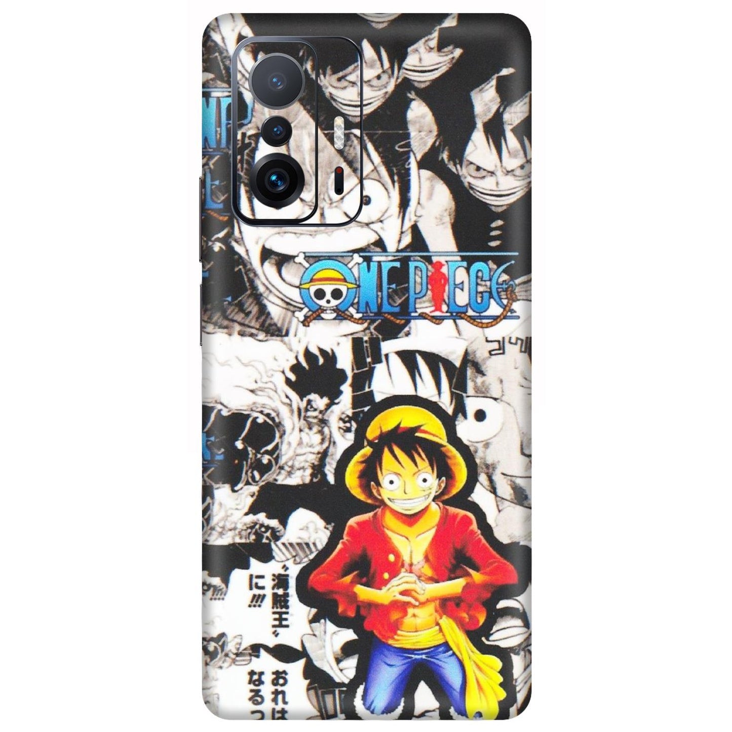 Xiaomi Redmi Phone Skins (All Models) - One Piece B&W - Matte Finish (M-63) Mi 11 T Pro