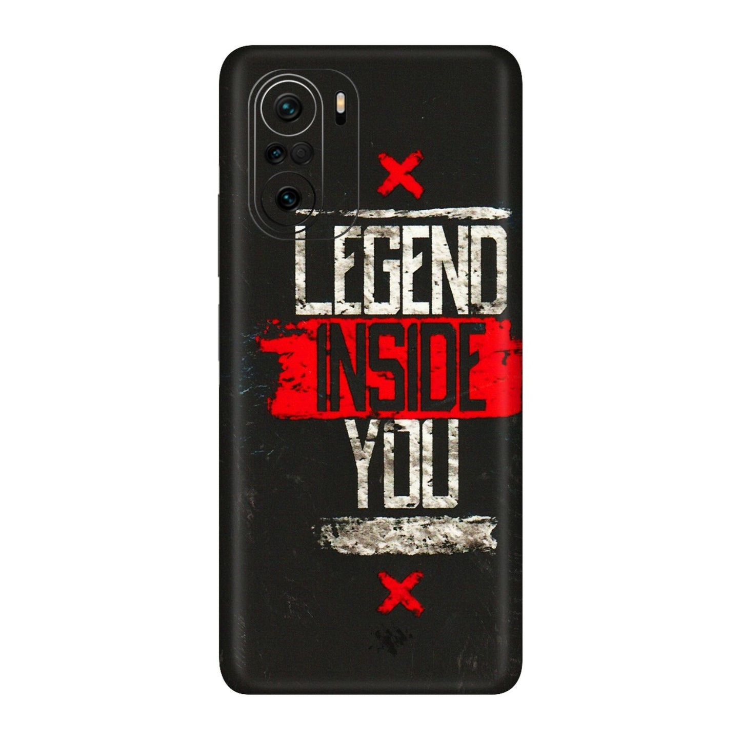 Xiaomi Redmi Phone Skins (All Models) - Legend Inside You - 3D Embossed Finish (L-186) Mi 11 X