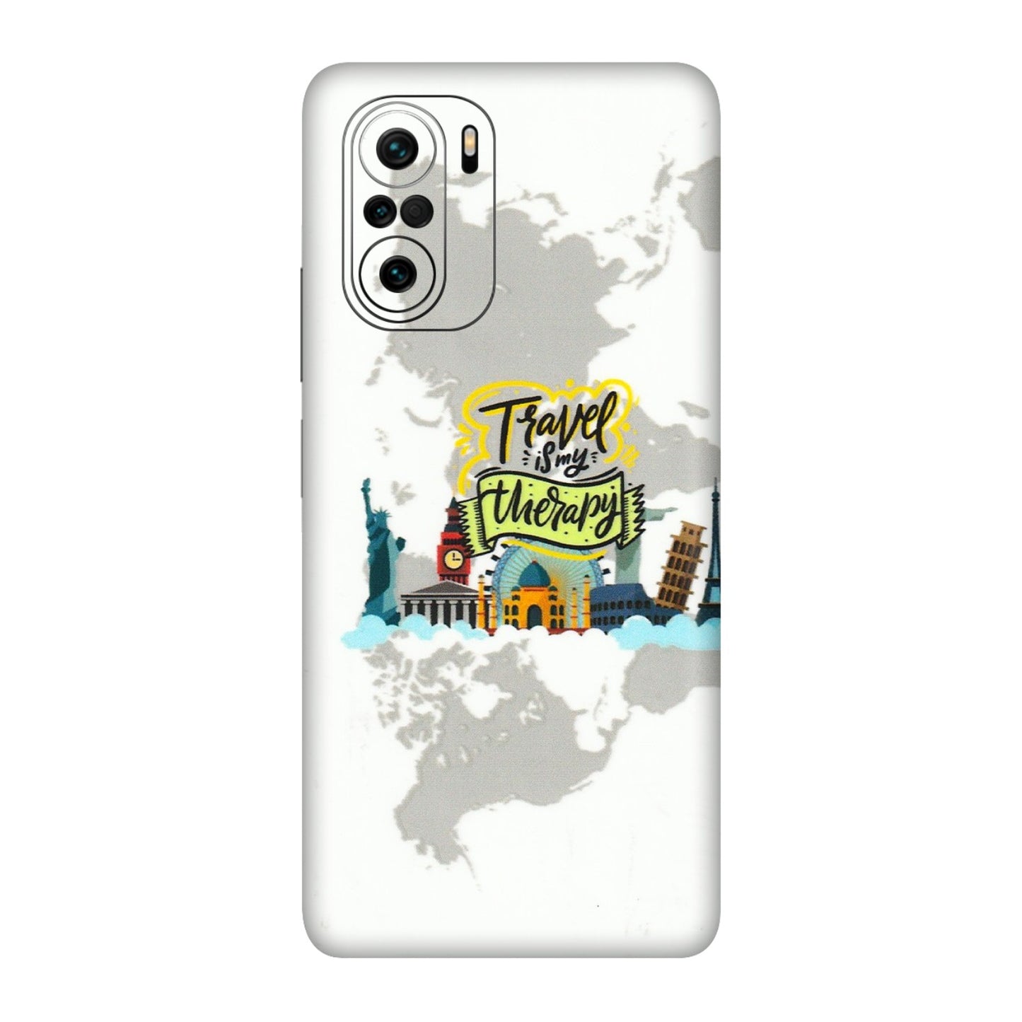Xiaomi Redmi Phone Skins (All Models) - Travel Therapy - 3D Embossed Finish (L-199) Mi 11 X