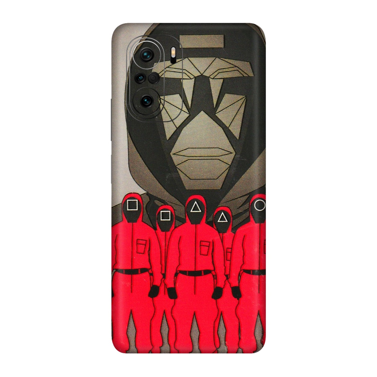 Xiaomi Redmi Phone Skins (All Models) - Squid Game Hero - 3D Embossed Finish (L-245) Mi 11 X
