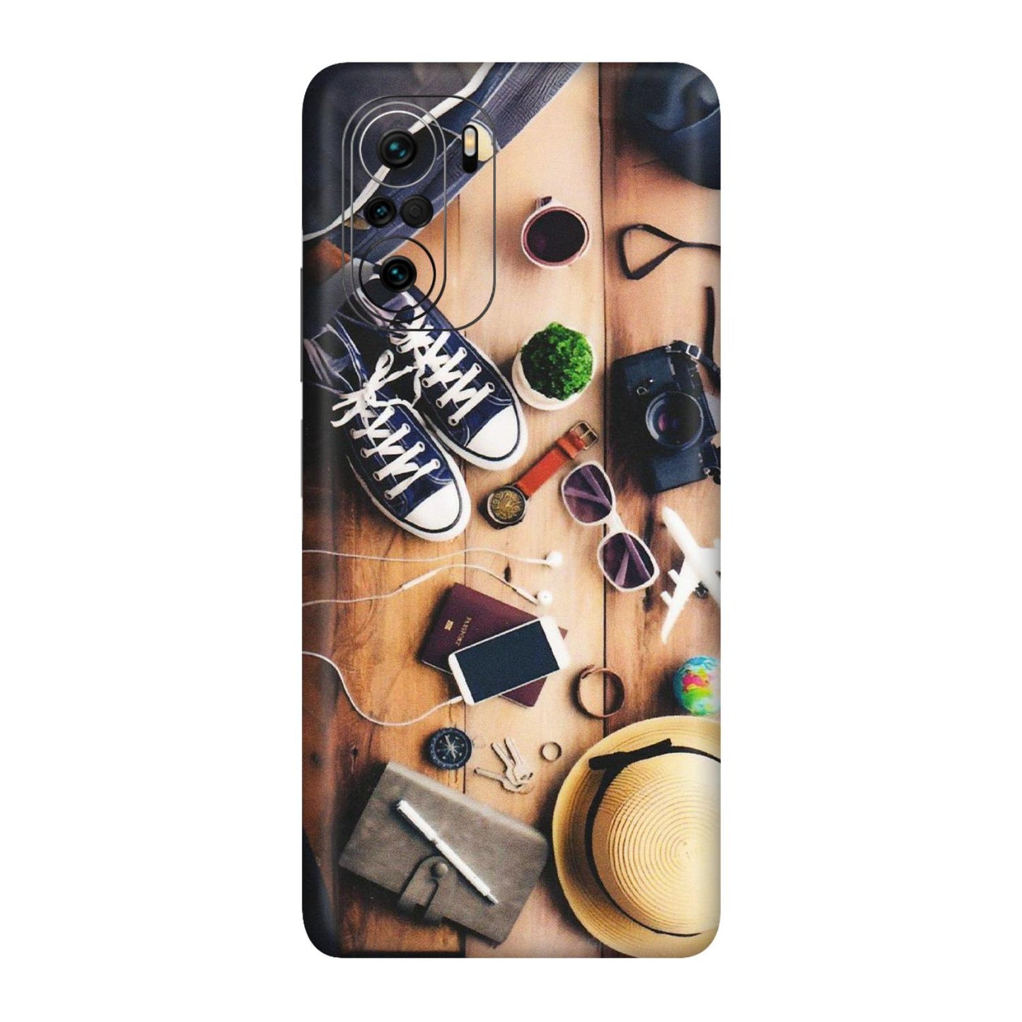 Xiaomi Redmi Phone Skins (All Models) - Travel Wanderlust - Matte Finish (M-133) Mi 11 X
