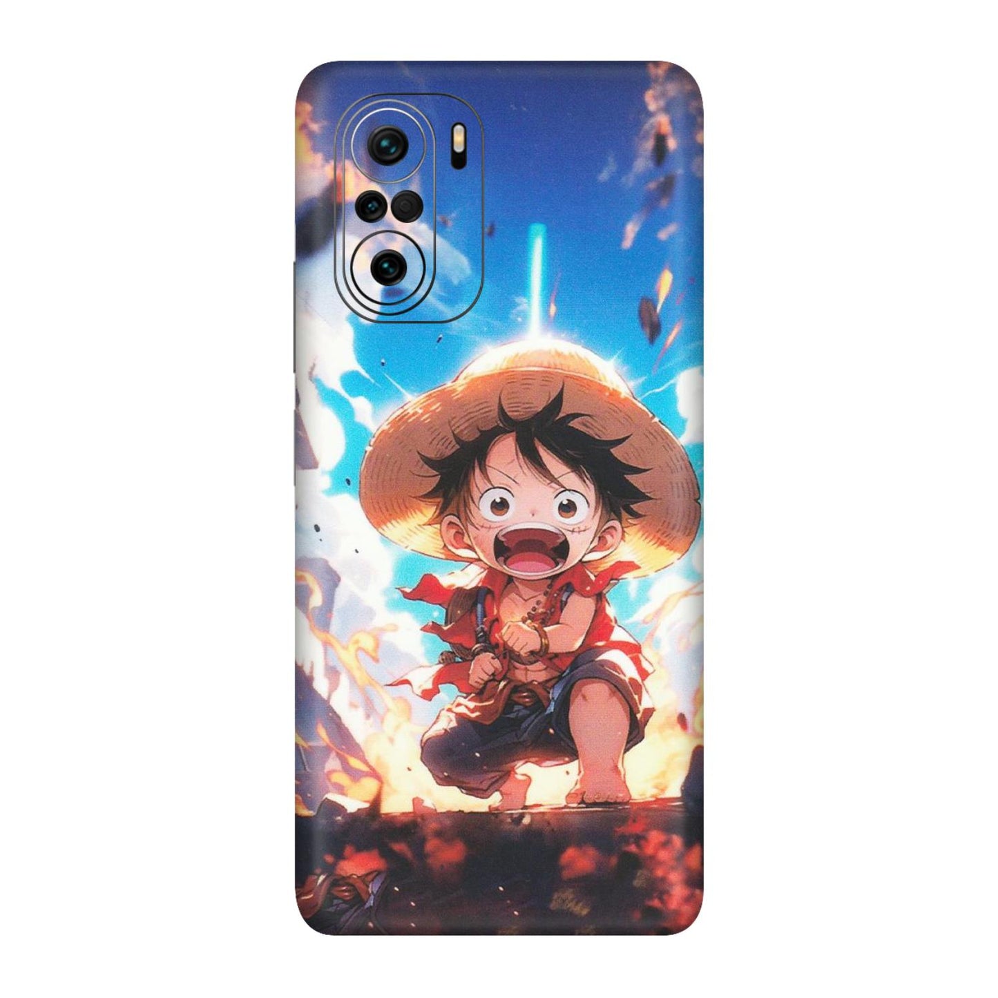 Xiaomi Redmi Phone Skins (All Models) - Toon One Piece Cute Character - Matte Finish (M-35) Mi 11 X