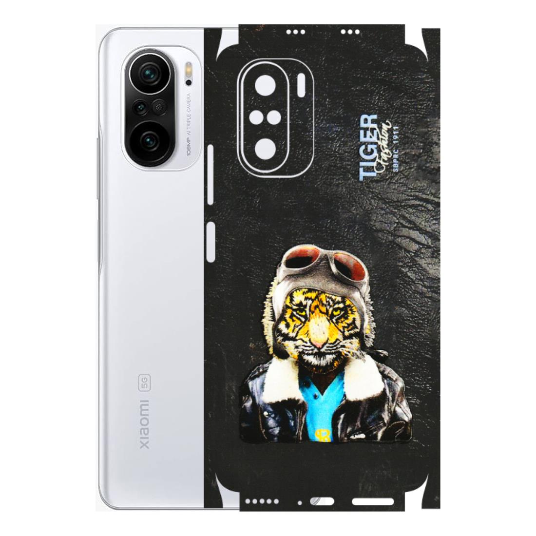Xiaomi Redmi Phone Skins (All Models) - Rider Tiger - 3D Embossed Finish (L-113) Mi 11X Pro