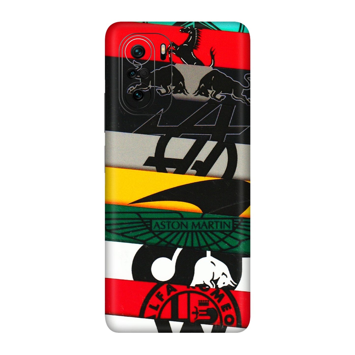 Xiaomi Redmi Phone Skins (All Models) - Multi Designer Brands - 3D Embossed Finish (L-187) Mi 11X Pro