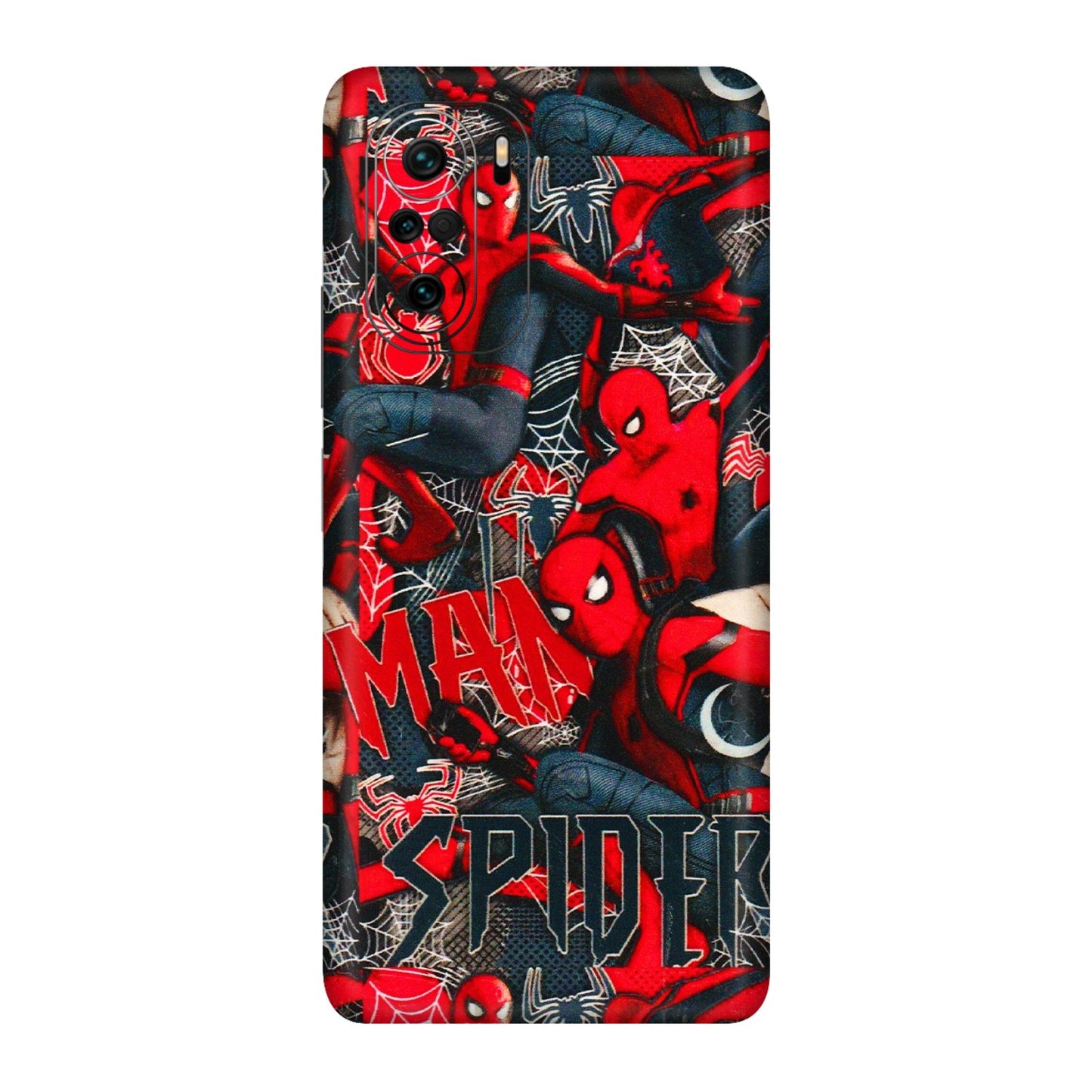 Xiaomi Redmi Phone Skins (All Models) - SpiderMan Cool - 3D Embossed Finish (L-188) Mi 11X Pro