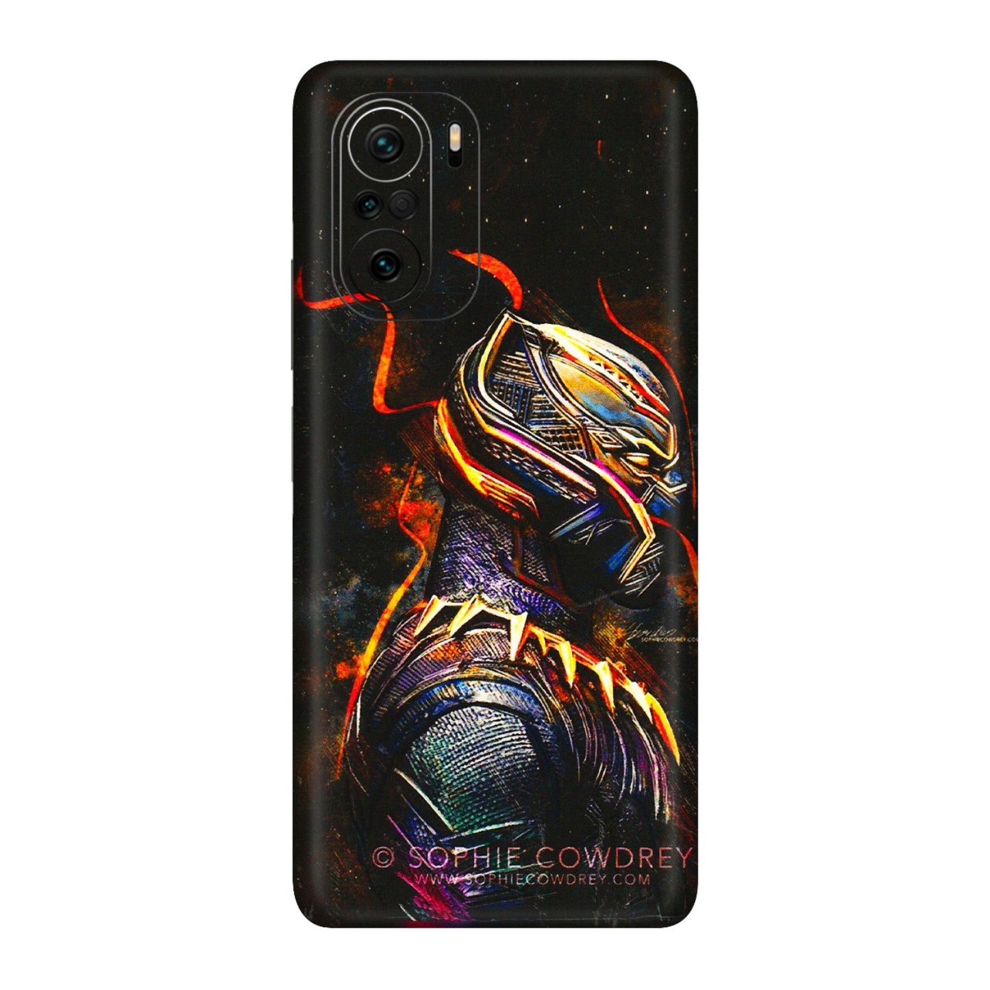 Xiaomi Redmi Phone Skins (All Models) - Black Panther - 3D Embossed Finish (L-190) Mi 11X Pro