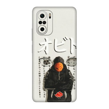 Xiaomi Redmi Phone Skins (All Models) - Obito Anime Eye - 3D Embossed Finish (L-19) Mi 11X Pro