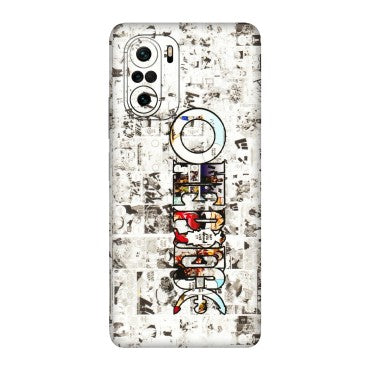 Xiaomi Redmi Phone Skins (All Models) - One Piece Manga - 3D Embossed Finish (L-26) Mi 11X Pro