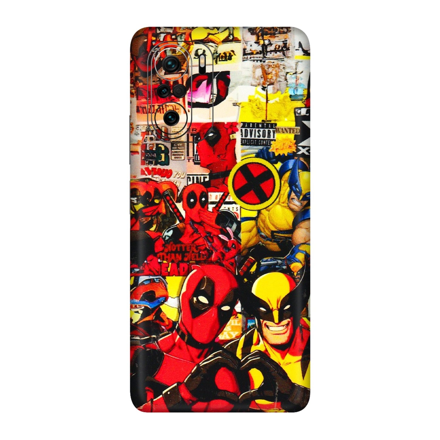 Xiaomi Redmi Phone Skins (All Models) - Spidy Wolverine - 3D Embossed Finish (L-310) Mi 11X Pro