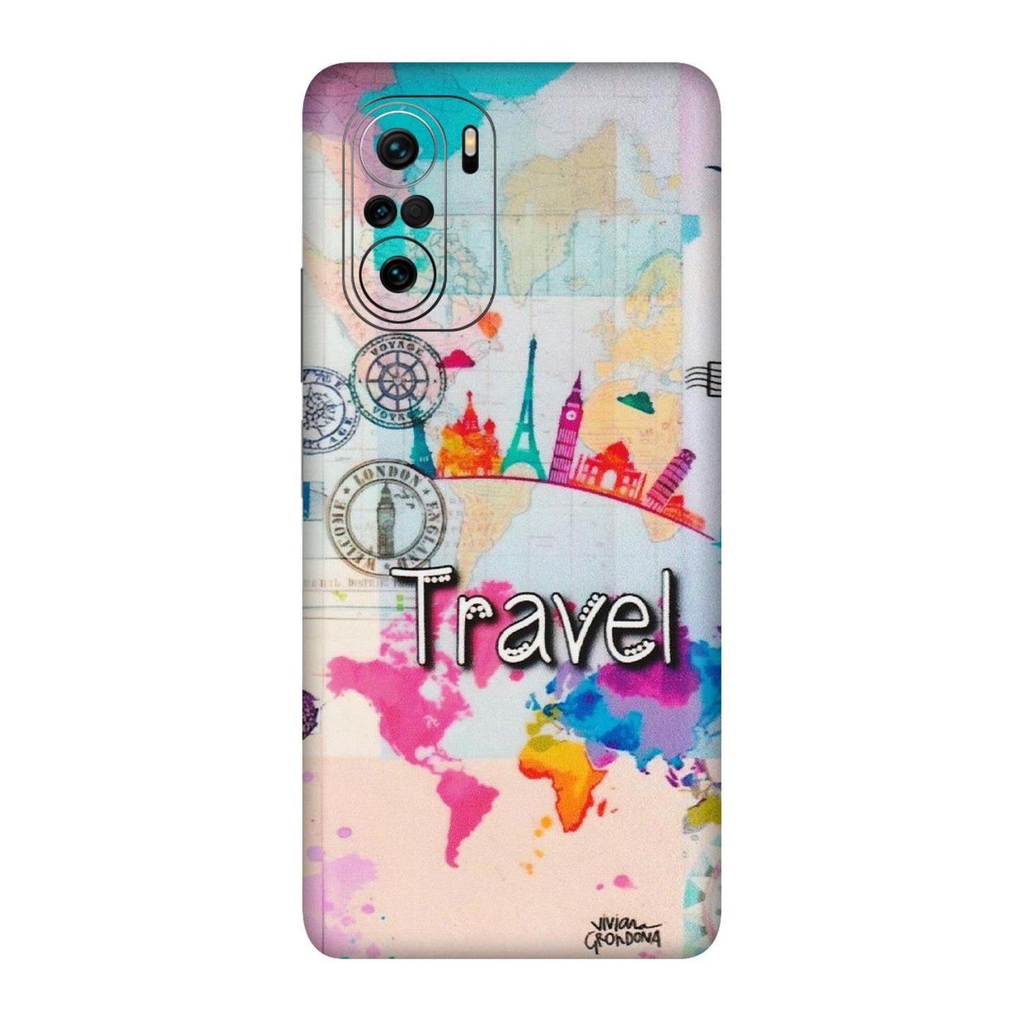 Xiaomi Redmi Phone Skins (All Models) - Travel The Wonders - Matte Finish (M-108) Mi 11X Pro