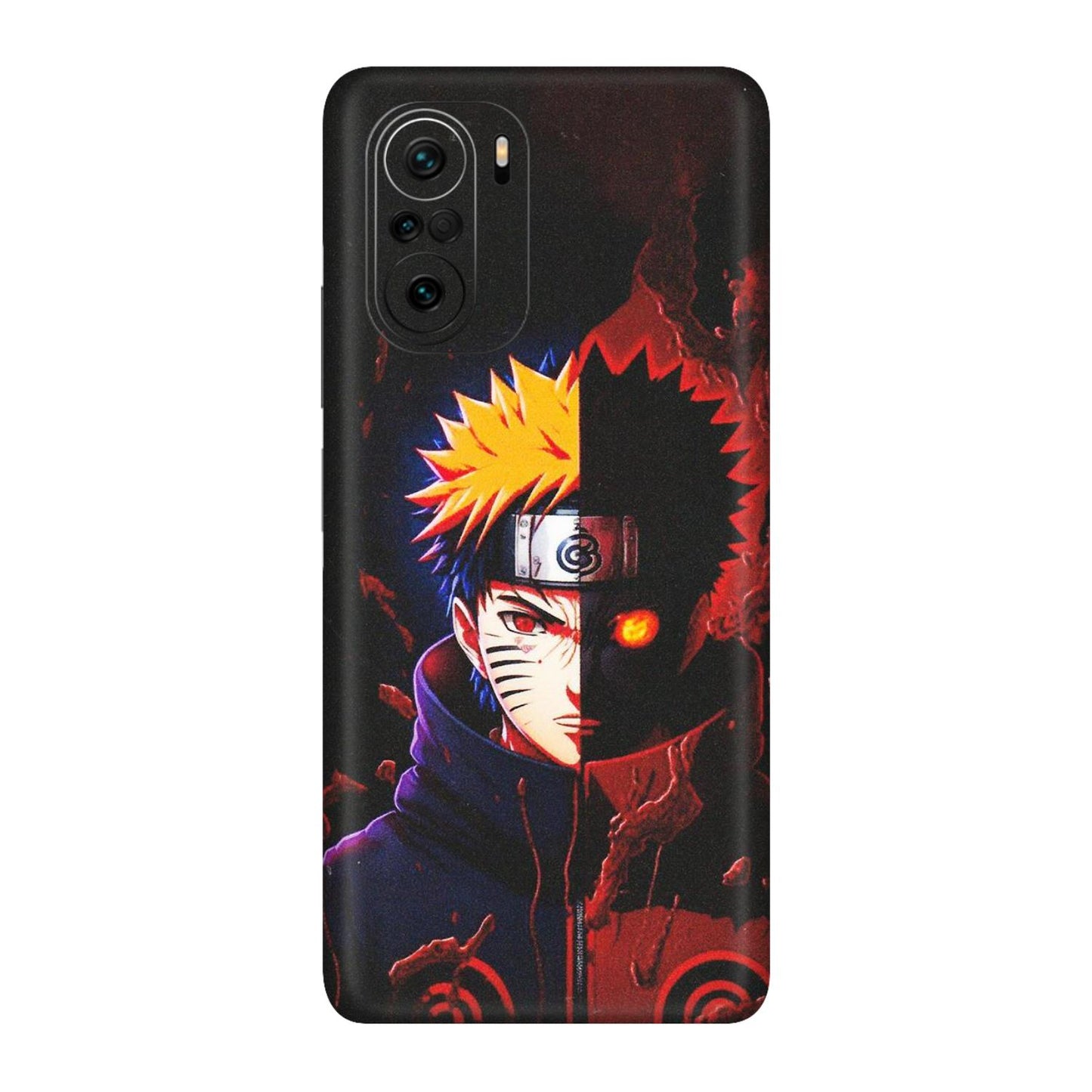 Xiaomi Redmi Phone Skins (All Models) - Naruto X Evil - Matte Finish (M-70) Mi 11X Pro