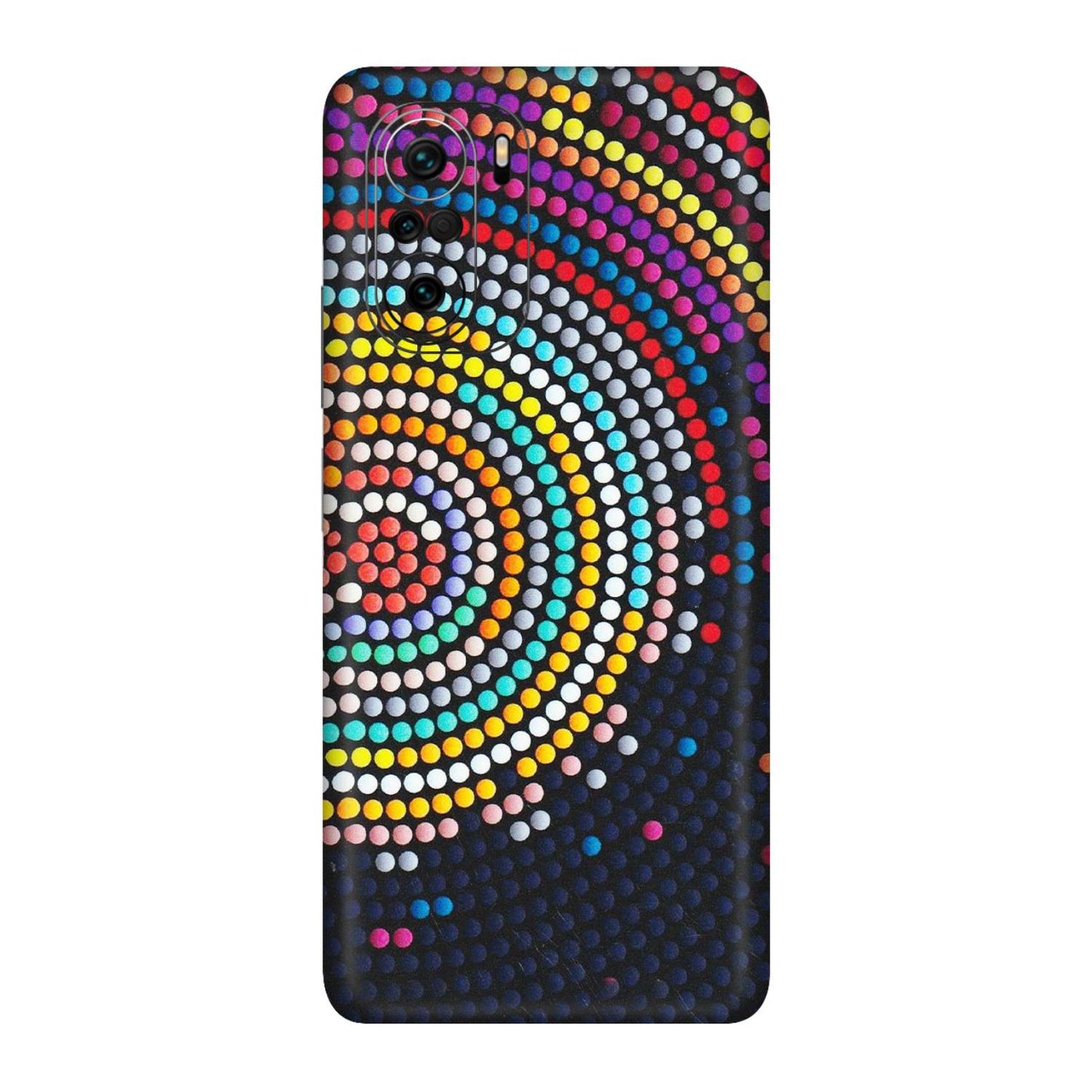 Xiaomi Redmi Phone Skins (All Models) - Rainbow Dot Mandala - Matte Finish (M-97) Mi 11X Pro