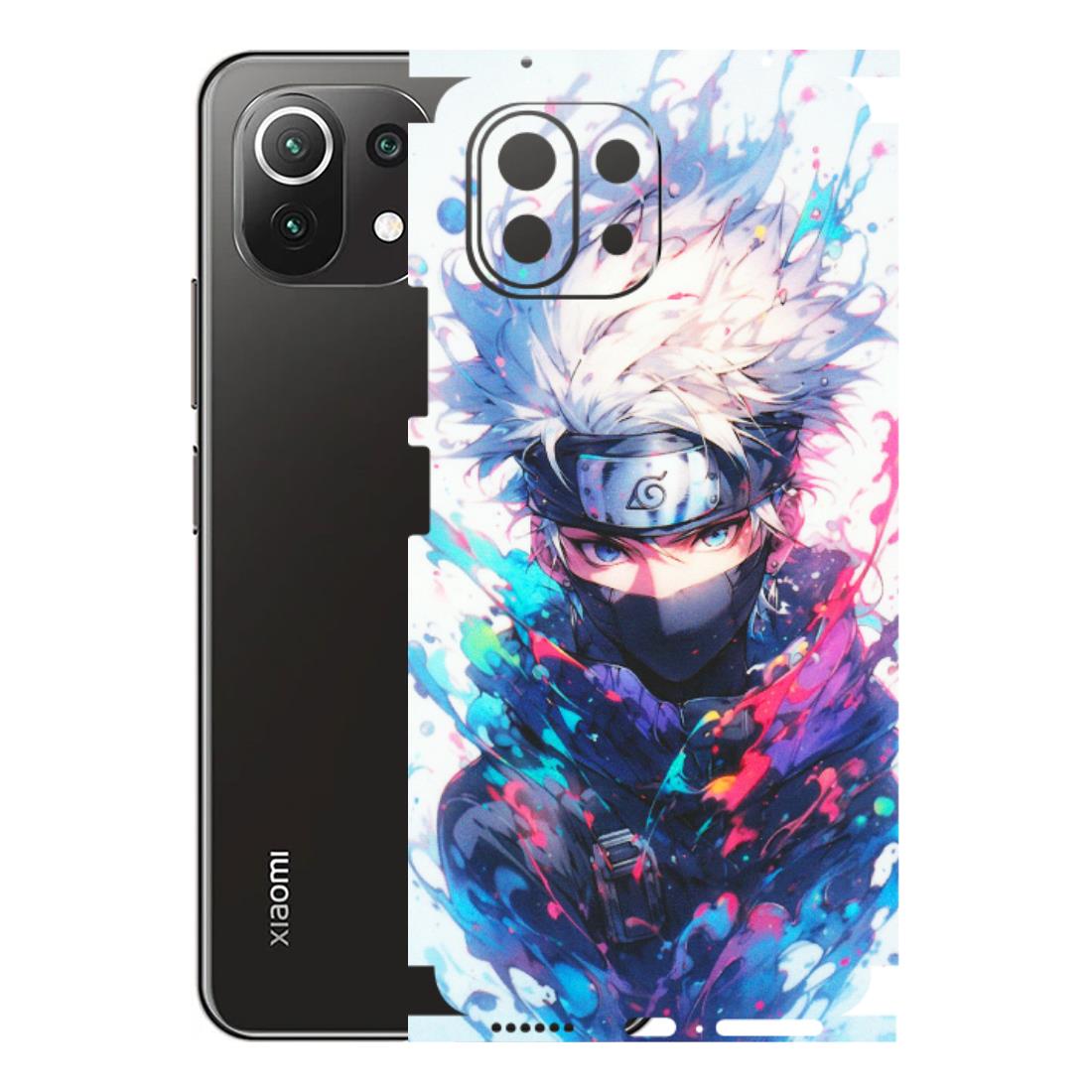 Xiaomi Redmi Phone Skins (All Models) - Naruto Face Mask - Matte Finish (M-03) Mi 11 Lite
