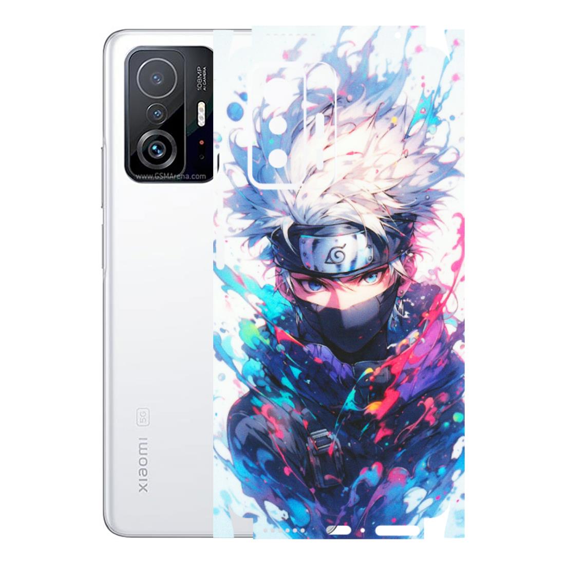 Xiaomi Redmi Phone Skins (All Models) - Naruto Face Mask - Matte Finish (M-03) Mi 11 T Pro