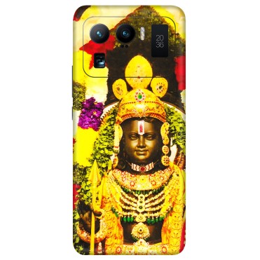 Xiaomi Redmi Phone Skins (All Models) - Ram Lalla Ayodhya - 3D Embossed Finish (L-103) Mi 11 Ultra