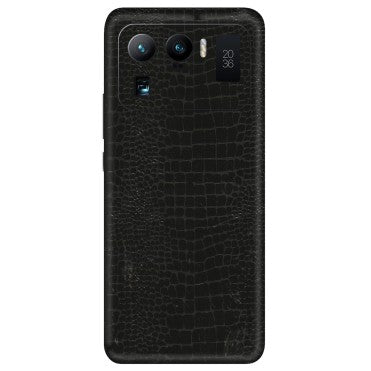 Xiaomi Redmi Phone Skins (All Models) - Snake Leather Black - 3D Embossed Finish (L-107) Mi 11 Ultra