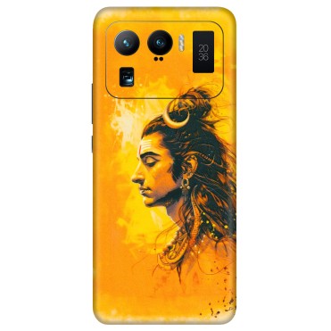 Xiaomi Redmi Phone Skins (All Models) - Shiv Shakti - 3D Embossed Finish (L-14) Mi 11 Ultra