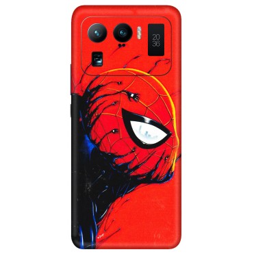 Xiaomi Redmi Phone Skins (All Models) - Spiderman Face Venom - 3D Embossed Finish (L-165) Mi 11 Ultra
