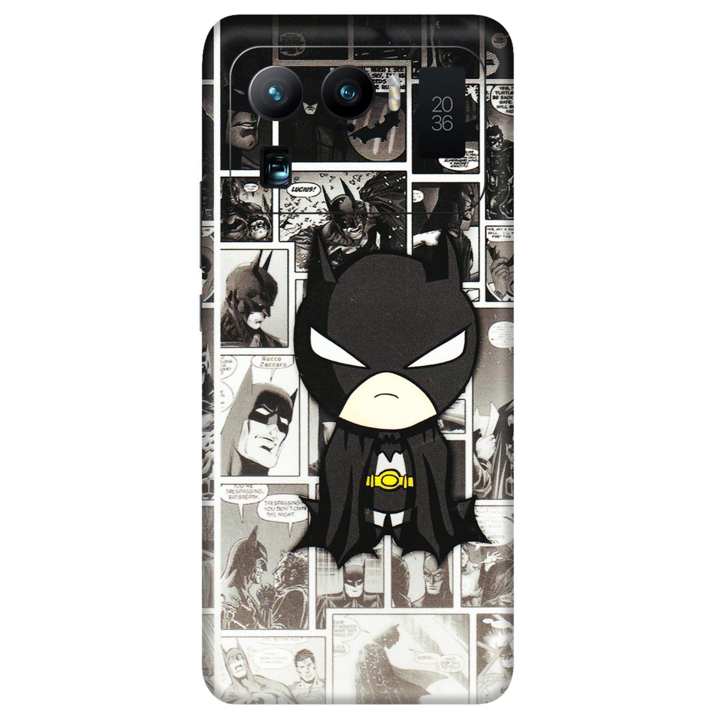 Xiaomi Redmi Phone Skins (All Models) - Toon Batman - 3D Embossed Finish (L-182) Mi 11 Ultra