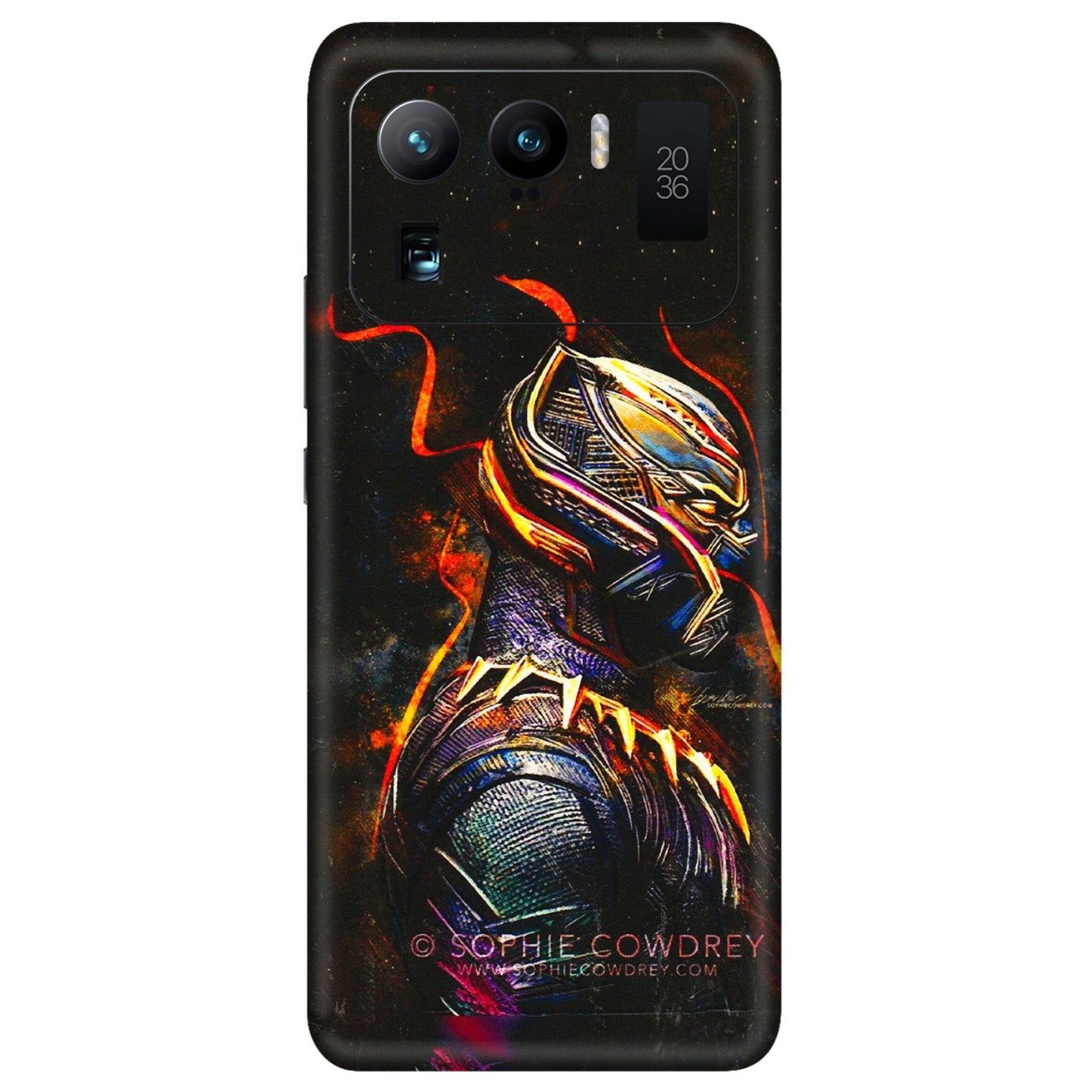 Xiaomi Redmi Phone Skins (All Models) - Black Panther - 3D Embossed Finish (L-190) Mi 11 Ultra