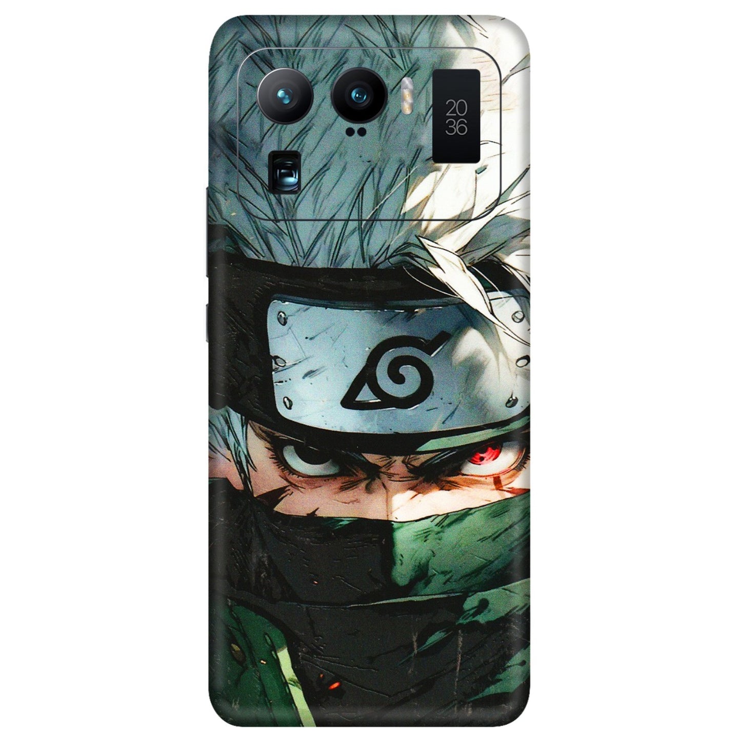 Xiaomi Redmi Phone Skins (All Models) - Kakashi Red Eye Focus - 3D Embossed Finish (L-227) Mi 11 Ultra