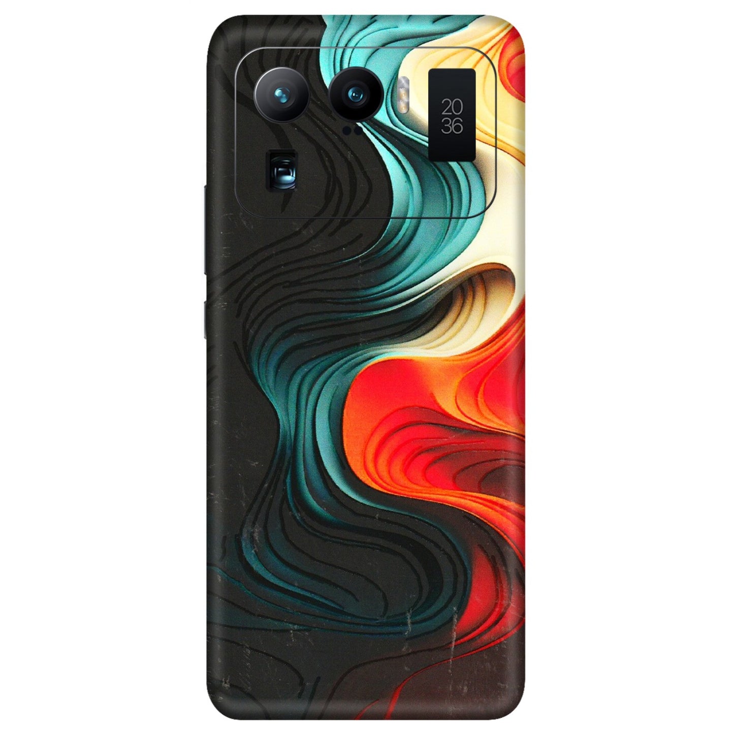 Xiaomi Redmi Phone Skins (All Models) - The Silky Swirl - 3D Embossed Finish (L-240) Mi 11 Ultra
