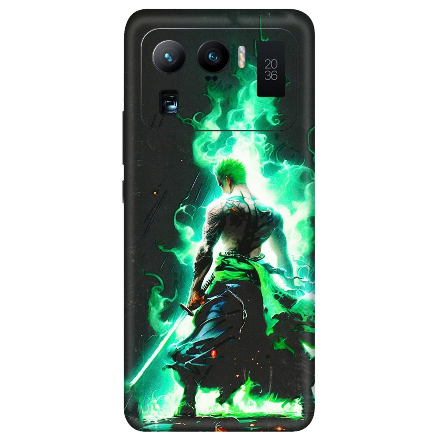 Xiaomi Redmi Phone Skins (All Models) - Zoro Sword - 3D Embossed Finish (L-241) Mi 11 Ultra
