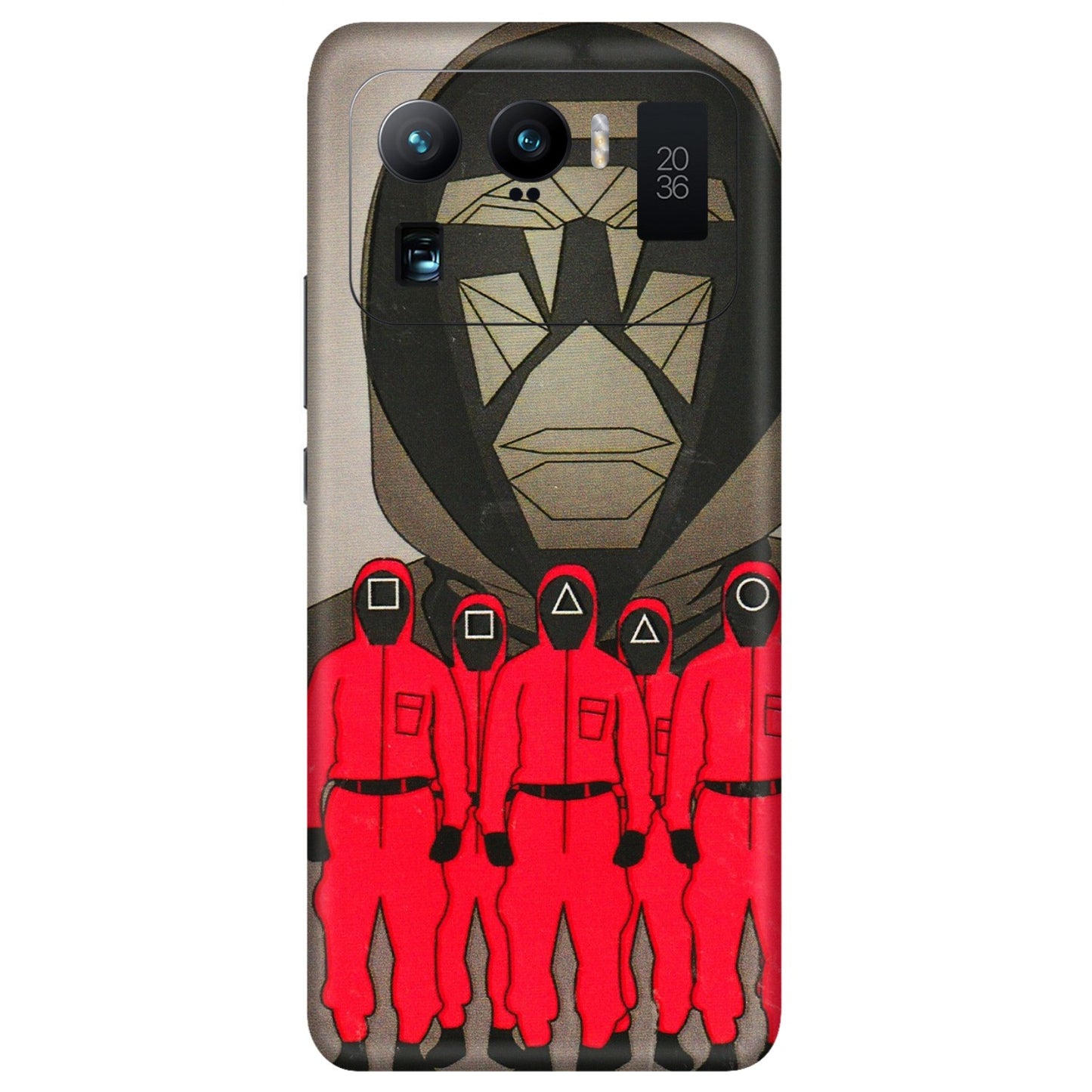 Xiaomi Redmi Phone Skins (All Models) - Squid Game Hero - 3D Embossed Finish (L-245) Mi 11 Ultra