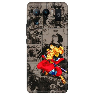 Xiaomi Redmi Phone Skins (All Models) - One Piece Rocket Punch Manga - 3D Embossed Finish (L-25) Mi 11 Ultra
