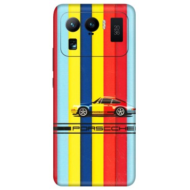 Xiaomi Redmi Phone Skins (All Models) - Multicolour Porche - 3D Embossed Finish (L-39) Mi 11 Ultra