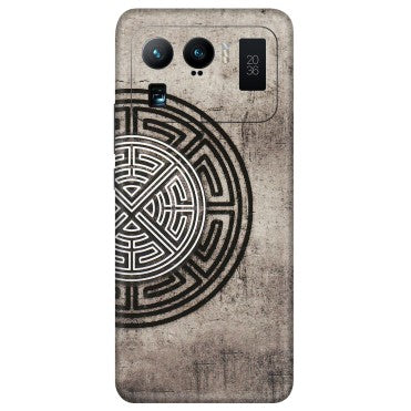 Xiaomi Redmi Phone Skins (All Models) - Mysterious Circular Design - 3D Embossed Finish (L-63) Mi 11 Ultra