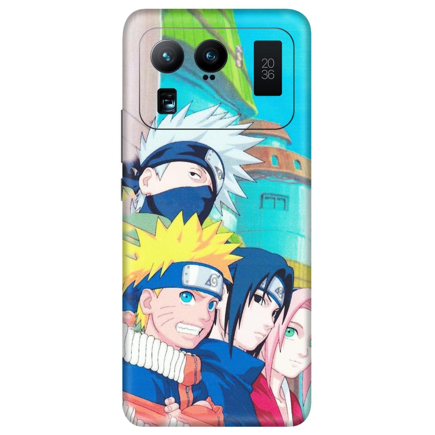 Xiaomi Redmi Phone Skins (All Models) - Team Minato And Kakashi - Matte Finish (M-101) Mi 11 Ultra