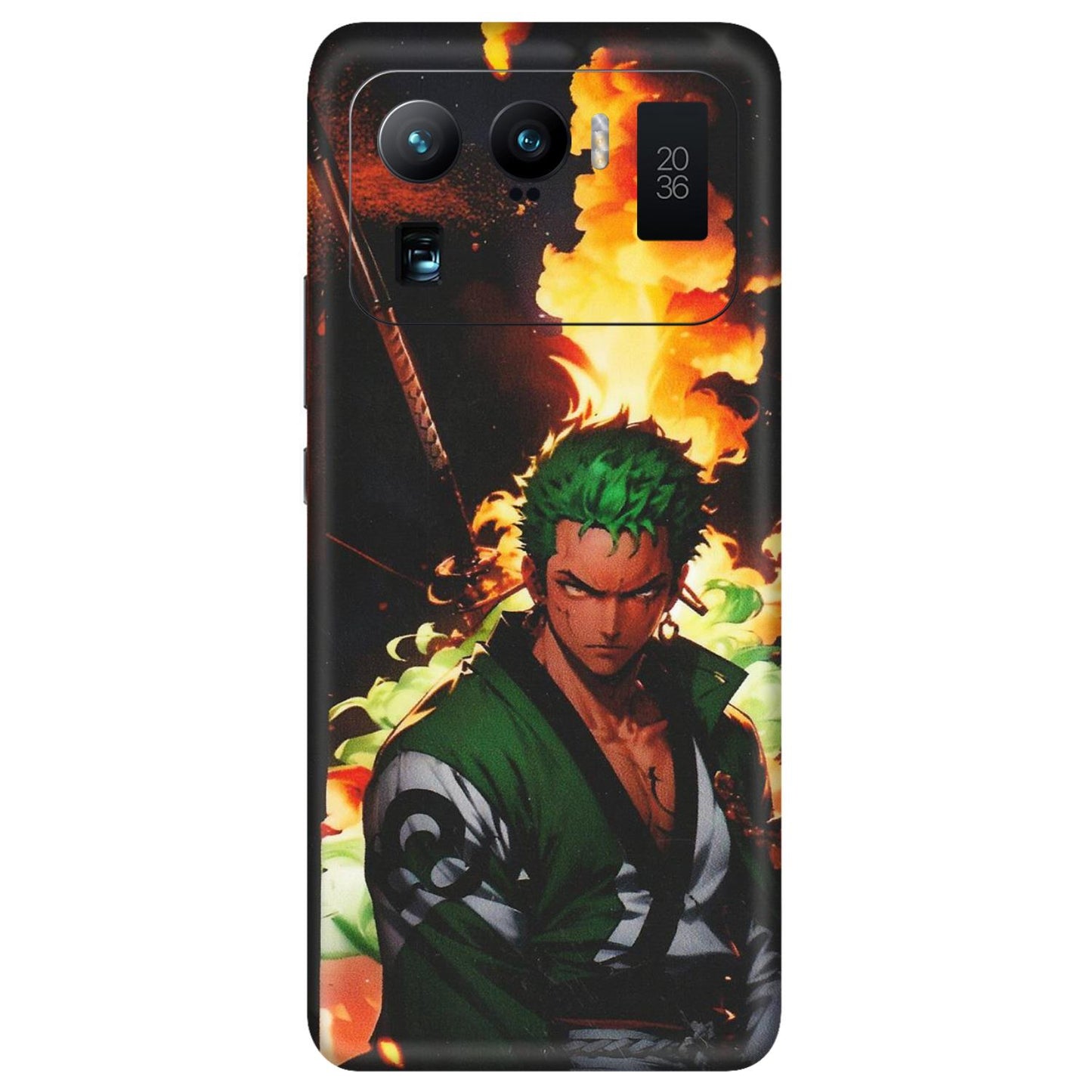 Xiaomi Redmi Phone Skins (All Models) - Roronoa Zoro - Matte Finish (M-102) Mi 11 Ultra