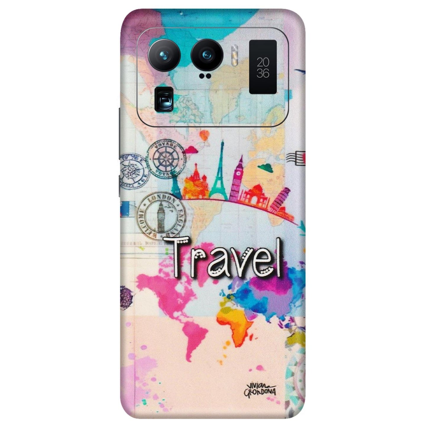 Xiaomi Redmi Phone Skins (All Models) - Travel The Wonders - Matte Finish (M-108) Mi 11 Ultra