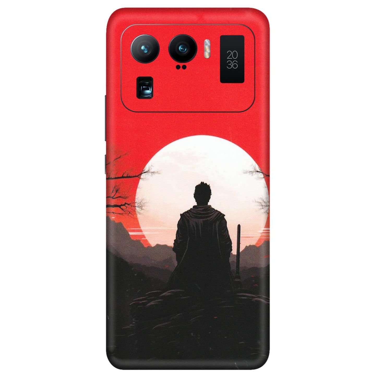 Xiaomi Redmi Phone Skins (All Models) - Samurai Anime - Matte Finish (M-141) Mi 11 Ultra