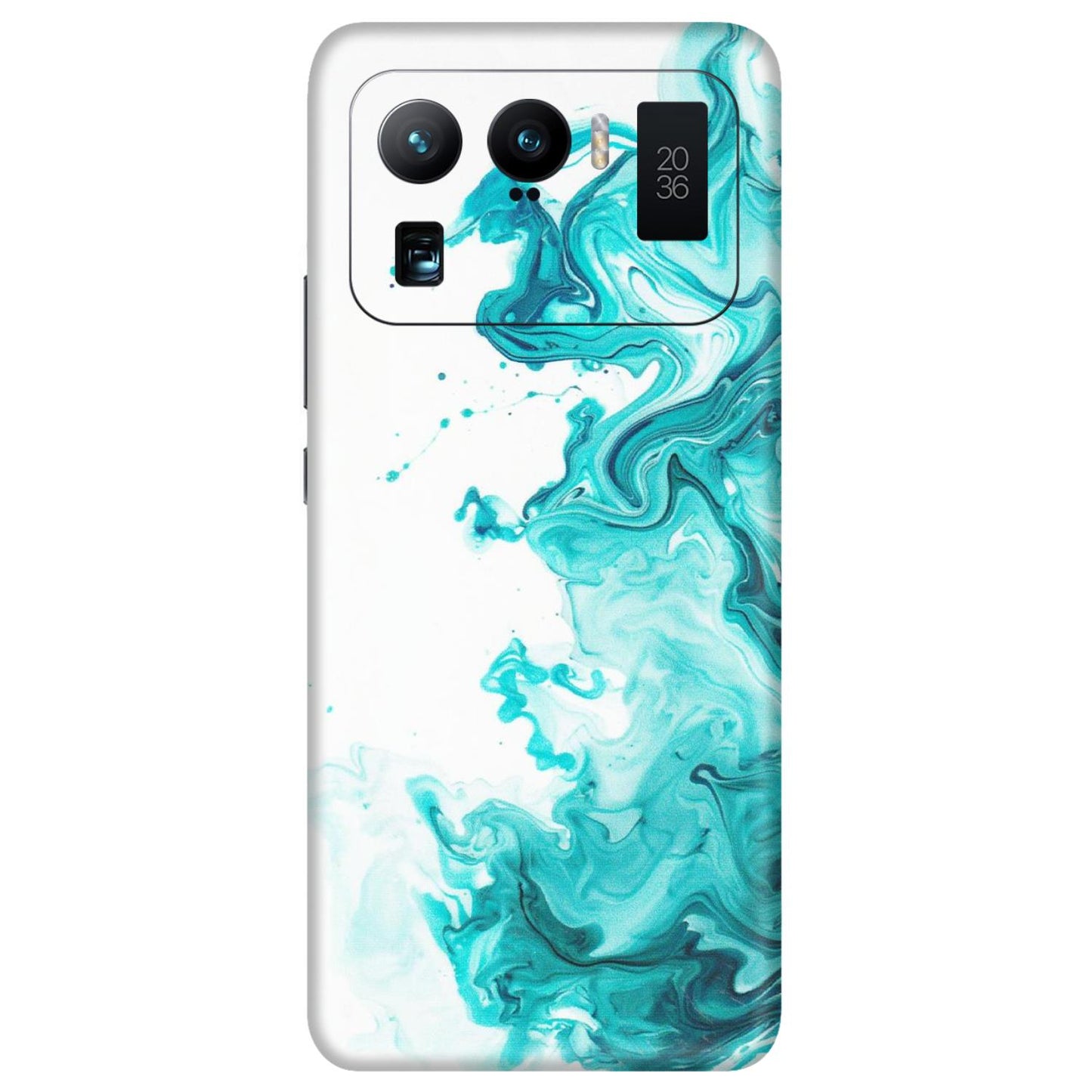 Xiaomi Redmi Phone Skins (All Models) - Sky Blue Abstract Colour - Matte Finish (M-146) Mi 11 Ultra