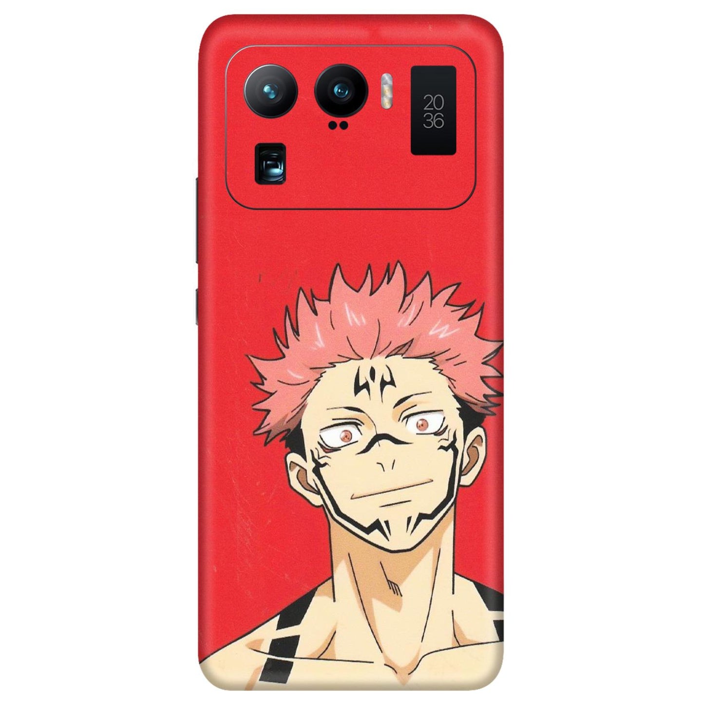 Xiaomi Redmi Phone Skins (All Models) - Ryomen Sukuna Fun Anime - Matte Finish (M-153) Mi 11 Ultra