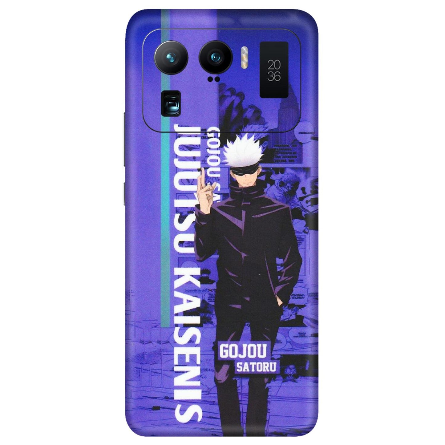 Xiaomi Redmi Phone Skins (All Models) - Jujutsu Kaisen Gojo - Matte Finish (M-05) Mi 11 Ultra
