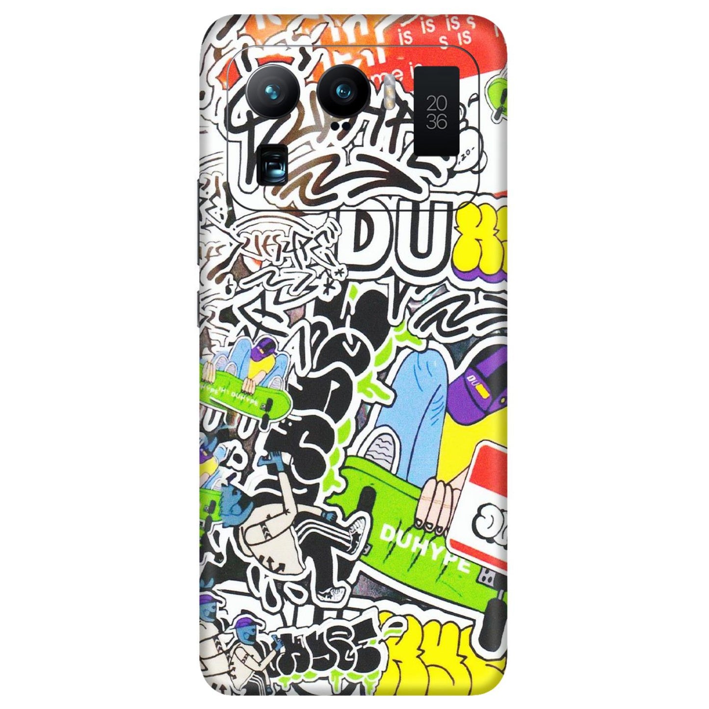 Xiaomi Redmi Phone Skins (All Models) - Dope Graffiti - Matte Finish (M-61) Mi 11 Ultra