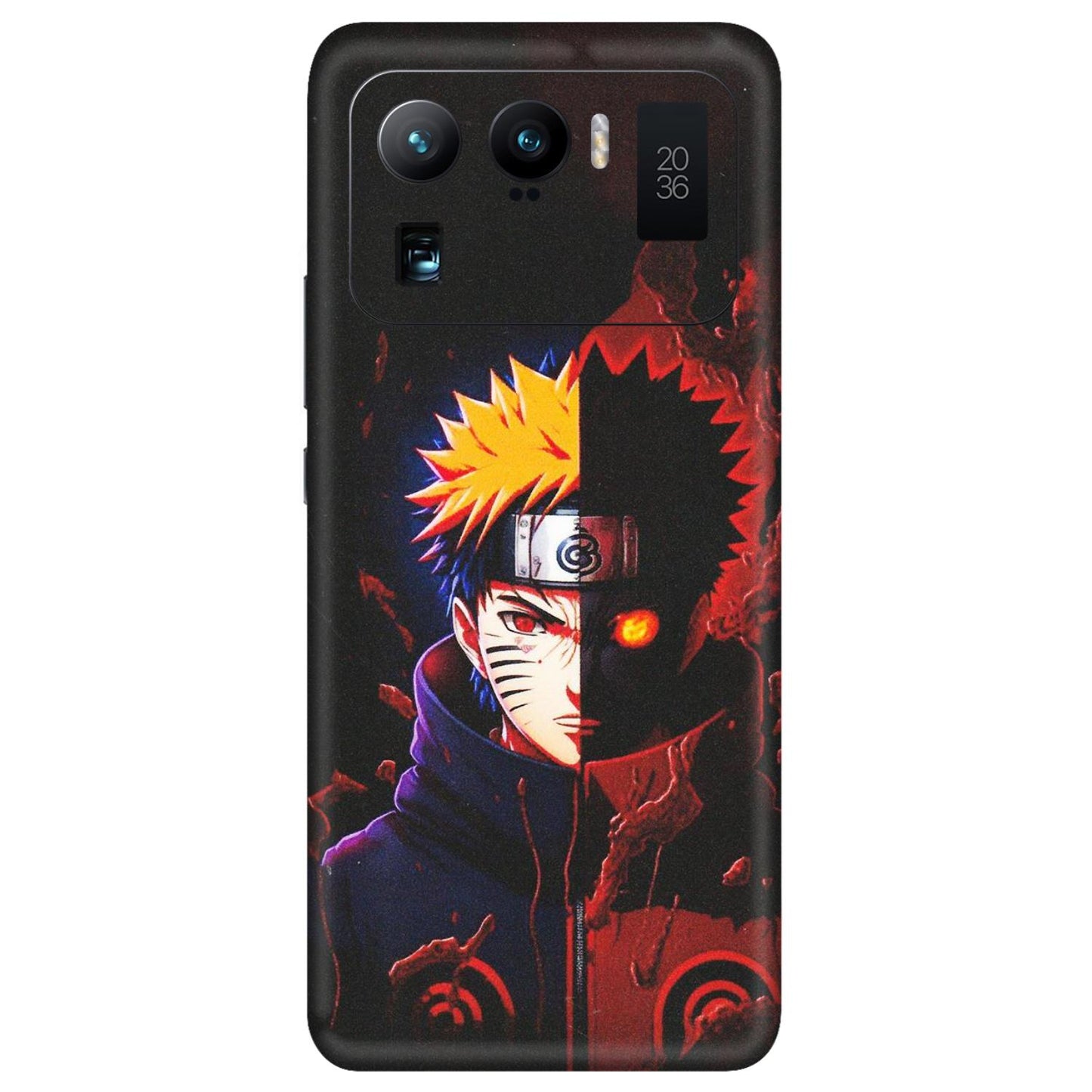 Xiaomi Redmi Phone Skins (All Models) - Naruto X Evil - Matte Finish (M-70) Mi 11 Ultra
