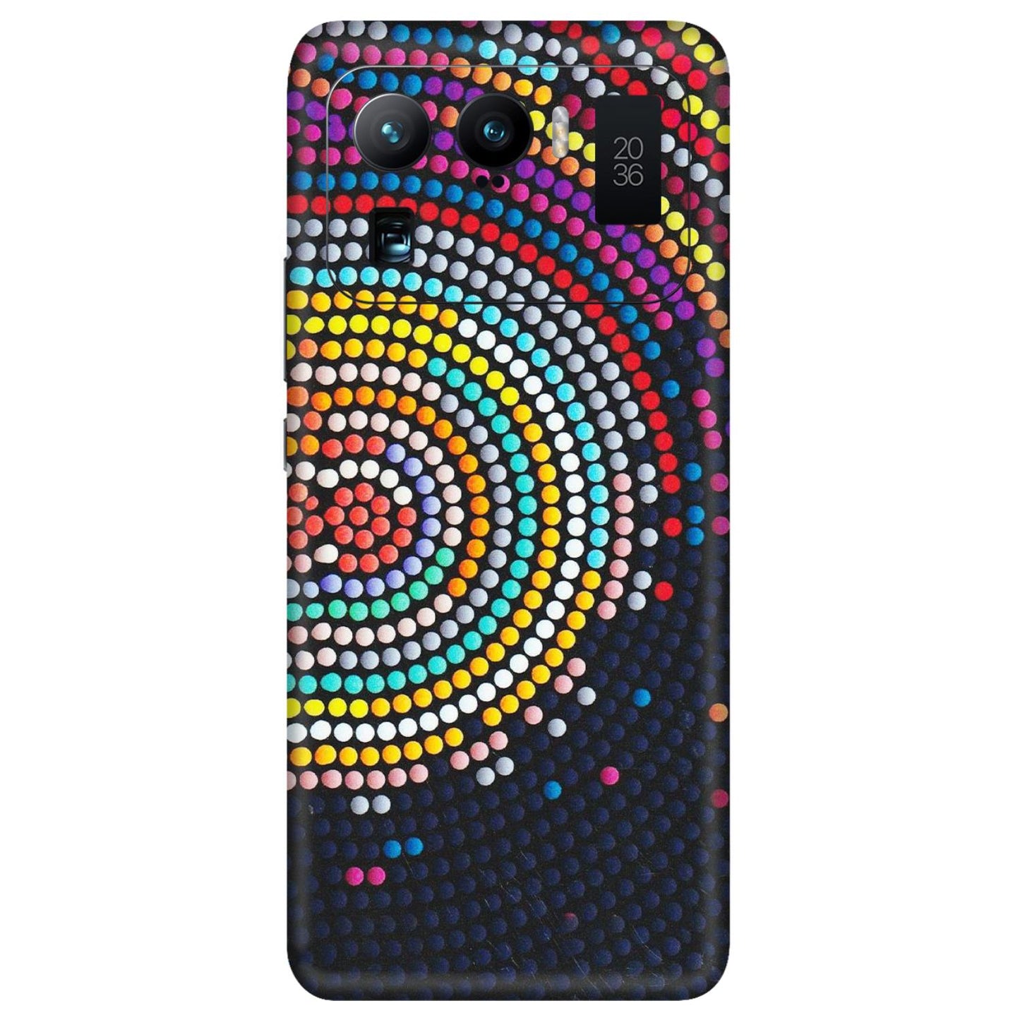 Xiaomi Redmi Phone Skins (All Models) - Rainbow Dot Mandala - Matte Finish (M-97) Mi 11 Ultra
