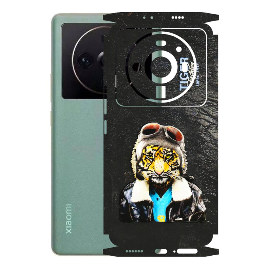 Xiaomi Redmi Phone Skins (All Models) - Rider Tiger - 3D Embossed Finish (L-113) Mi 12S Ultra 5G