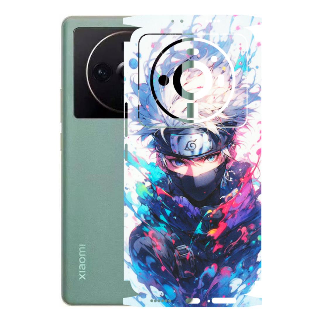 Xiaomi Redmi Phone Skins (All Models) - Naruto Face Mask - Matte Finish (M-03) Mi 12S Ultra 5G