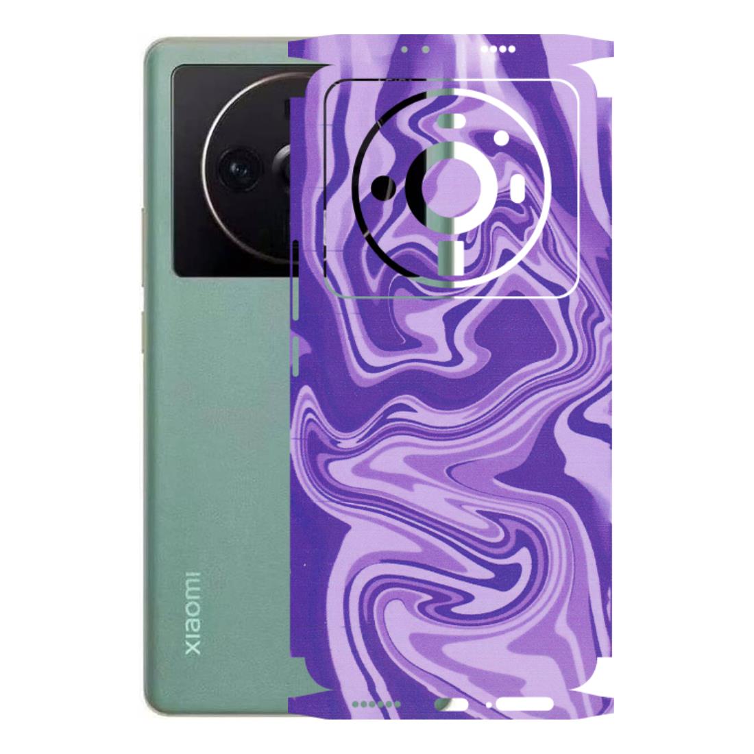 Xiaomi Redmi Phone Skins (All Models) - Hazy Purple Nights - Matte Finish (M-14) Mi 12S Ultra 5G