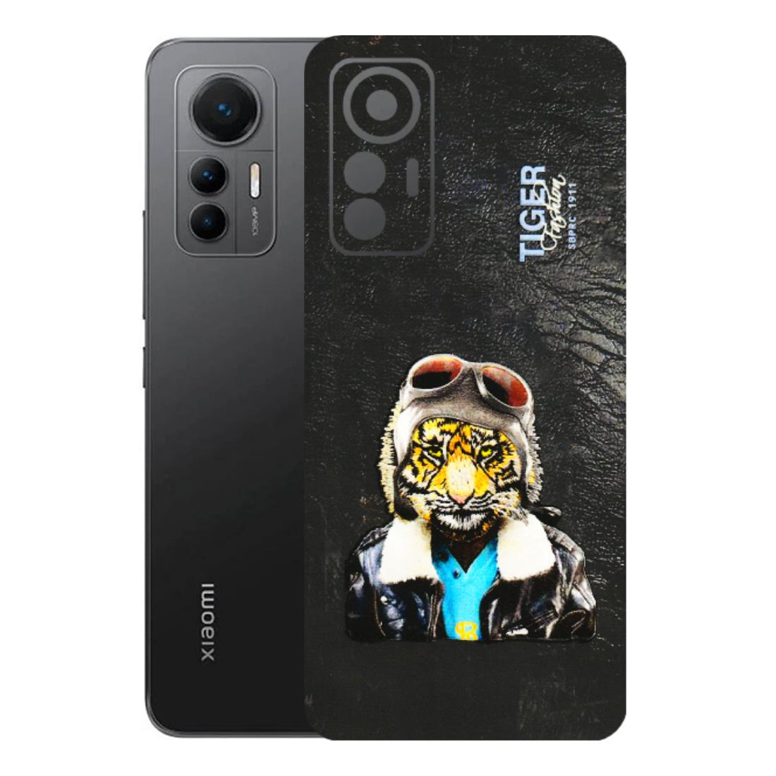 Xiaomi Redmi Phone Skins (All Models) - Rider Tiger - 3D Embossed Finish (L-113) Mi 12 Lite