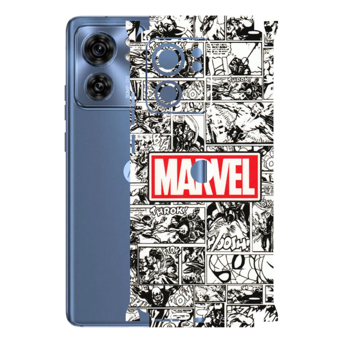 Motorola Phone Skins (All Models) - Marvel Comic - 3D Embossed Finish (L-171) Moto Edge 40 (5G)