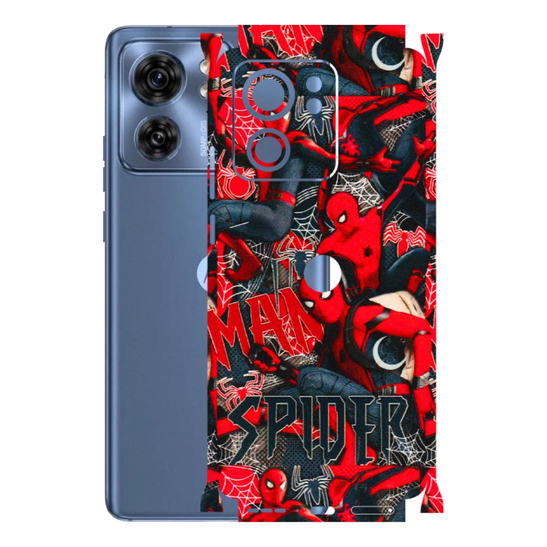 Motorola Phone Skins (All Models) - SpiderMan Cool - 3D Embossed Finish (L-188) Moto Edge 40 (5G)